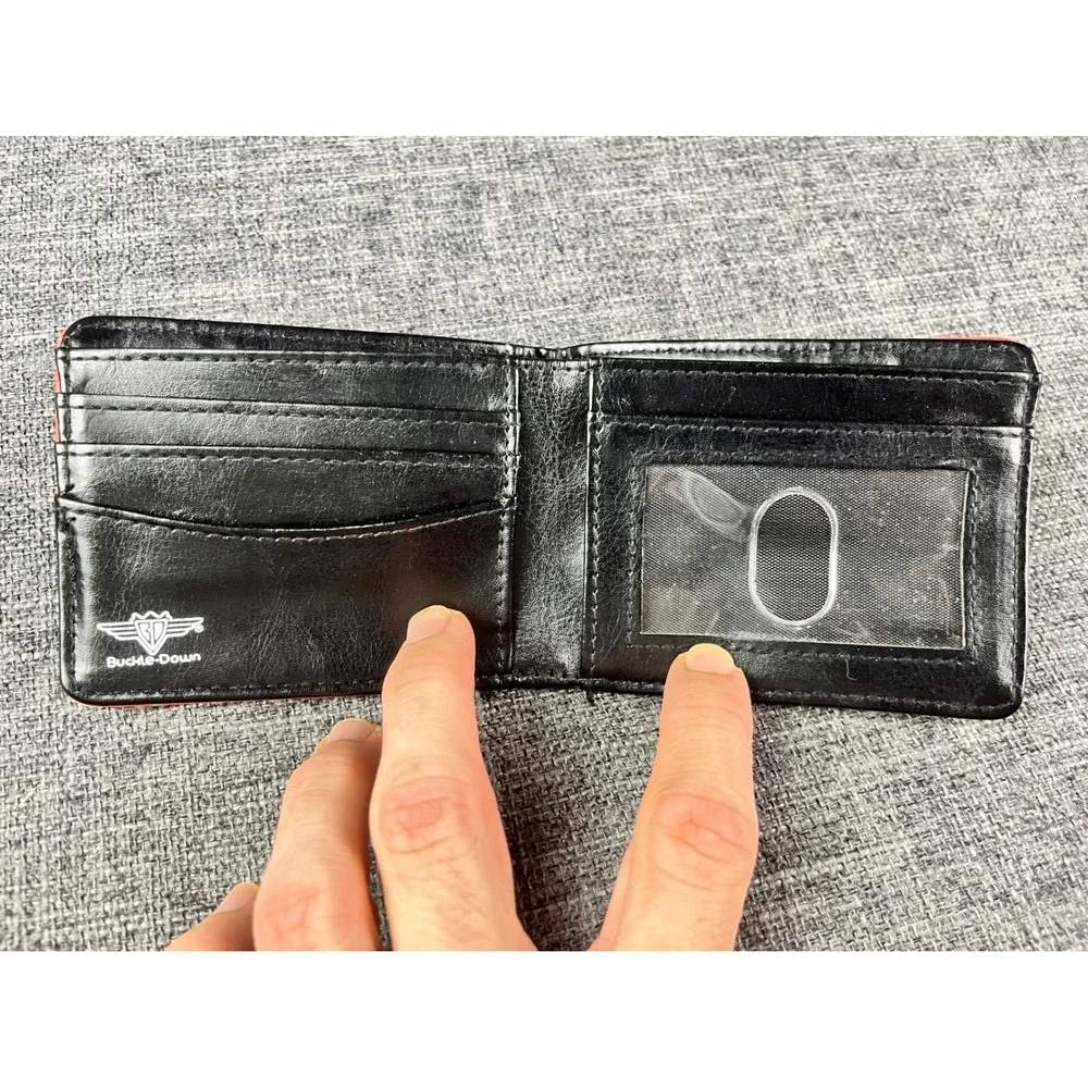 Buckle-Down Star Wars Darth Vader TIE Fighter Red Bifold Wallet